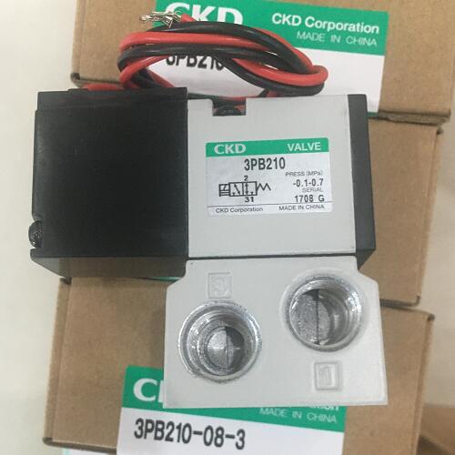 日本CKD喜开理电磁阀红线和黑线哪个接信号