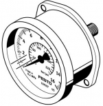 FESTO压力表测量精度等级 FMA-50-10-1/4-EN