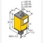 HJG图尔克激光传感器，NI20U-EM30-VN4X