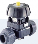 宝得两通膜片塑料阀体，205937