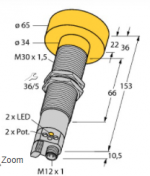 TRUCK直反式声波传感器