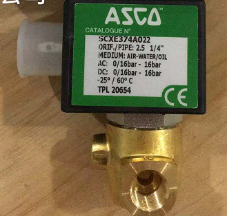 美国ASCO本安型防爆型电磁阀技术要求；SCXE374A022 TPL:20654