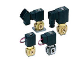 SMC的直动式三通阀用于：空气 水 油 蒸气