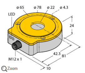 TURCK编码器RI360P0-QR24M0-IOLX2-H1141