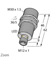 TURCK传感器BI10U-MT30H-AP6X-H1141资料