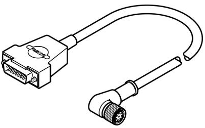 FESTO费斯托编码器电缆适合伺服马达