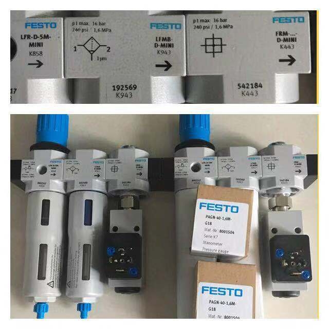 FESTO真空压力表连接VAM-40-V1/0-R1/8-EN