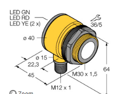 直反式TURCK声波传感器中文全解