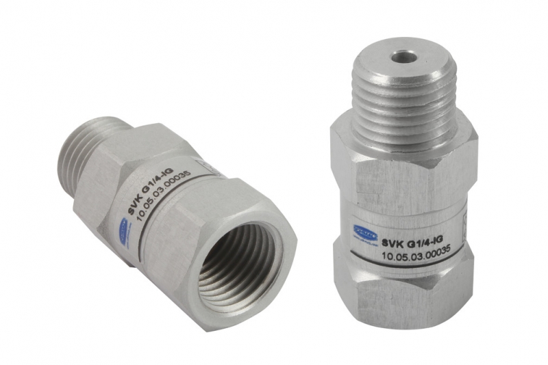 介质说明止回阀SCHMALZ，VSi P10 M8-4