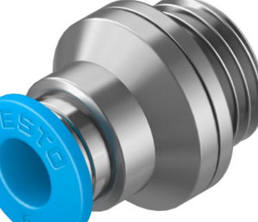 FESTO快插螺纹接头，外螺纹，采用内六角插座