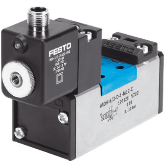 实际用途FESTO电磁阀MDH-5/2-D-1-M12-C