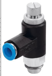 FESTO单向节流阀GRLA-1/4-QS-8-RS-B清洁维护