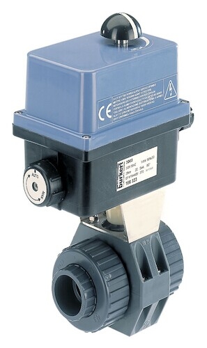 德国宝德8804型电动球阀；二位三通内部构造