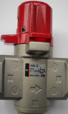 VHS400-04手动阀，smc残压释放3通阀的操作模式