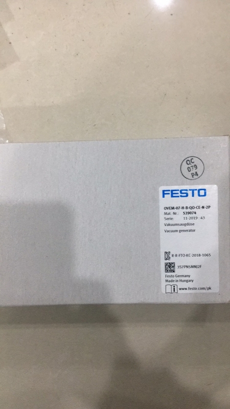 费斯托真空发生器主要参数OVEL-5-H-10-PQ-VQ4-UA-C-A-V1B-H3