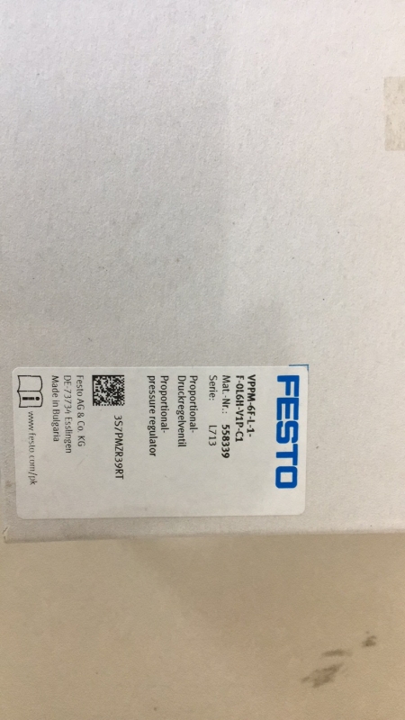 费斯托比例方向控制阀技术指导VPWS-1.5-B-6-PC15-8-V