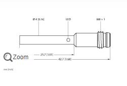 了解TURCK光滑圆柱接近开关BI1-EH04-AP6X 4609540