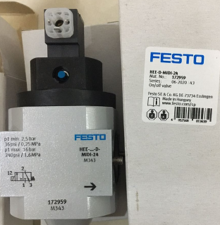 费斯托HEE-D-MIDI-24开关阀，质保1年