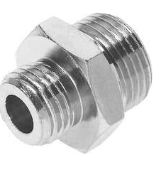 使用festo双螺纹接头E-3/8-1/2-MS库存供