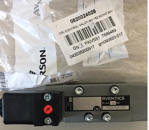 安沃驰AVENTICS换向阀0820024026到货