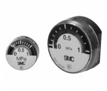SMC压力表G27-10-R1安装方式