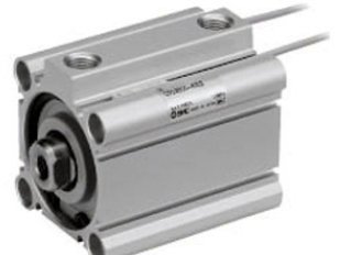 SMC双作用薄型气缸CQ2系列，手册参考