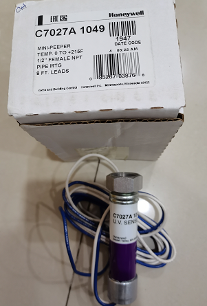 购买1个霍尼韦尔C7027A 1049火焰探测器