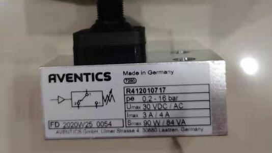 AVENTICS压力开关R412010717结构特点