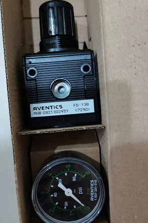带压力表的AVENTICS安沃驰调压阀
