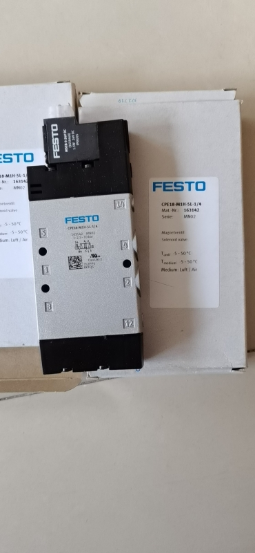 德国FESTO电磁阀CPE18-M1H-5L-1/4工作压力
