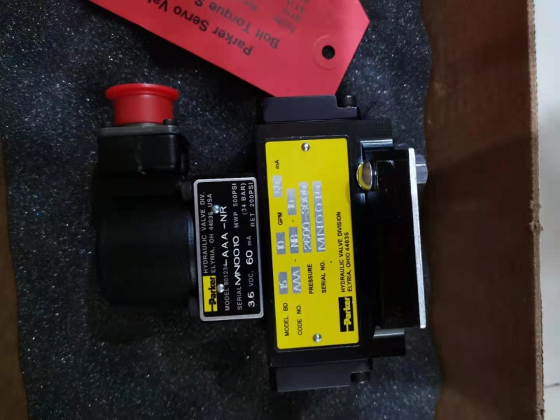 美国PARKER伺服阀801234-AAA-NB-10