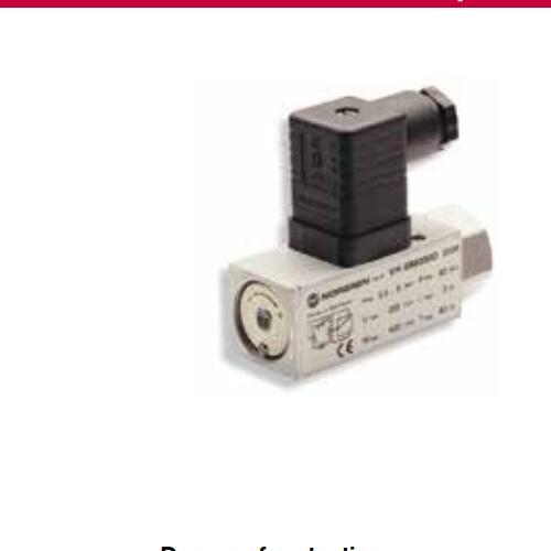 诺冠电子式压力开关B38P-244-B1MA 性能需求