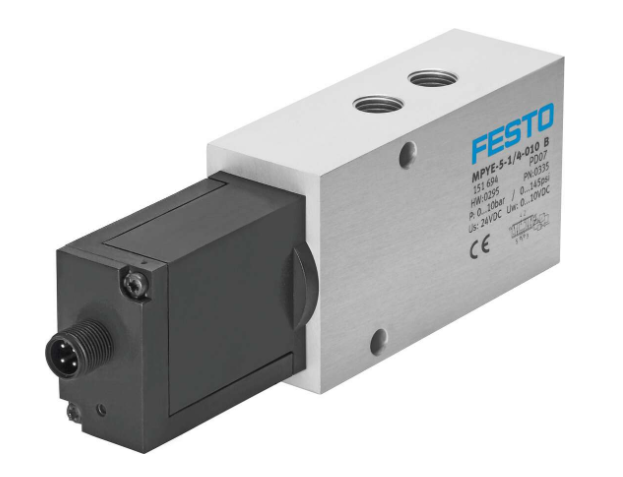 标准货期FESTO比例方向控制阀MPYE-5-1/8-LF-010-B