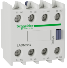 schneider辅助触点模块LADN22C查看数据