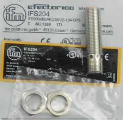 德国ifm电感式接近开关IFS204金属材质的