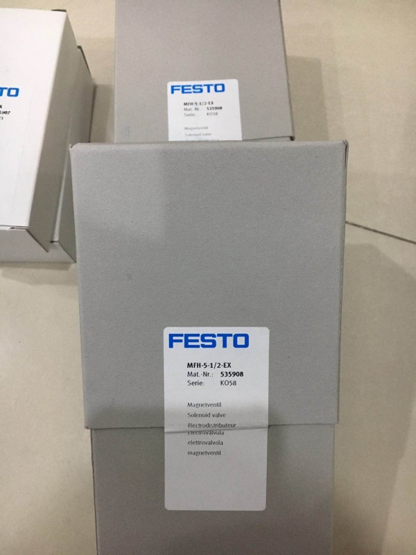 FESTO单电控阀MFH-5-1/2两位五通的