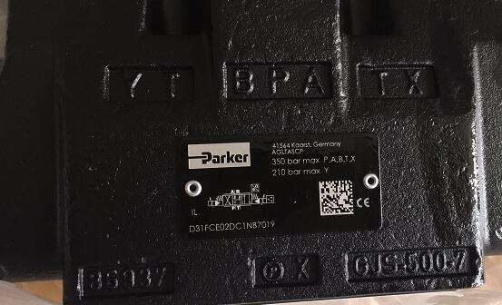 量程选择D3W020BNJW派克parker控制阀
