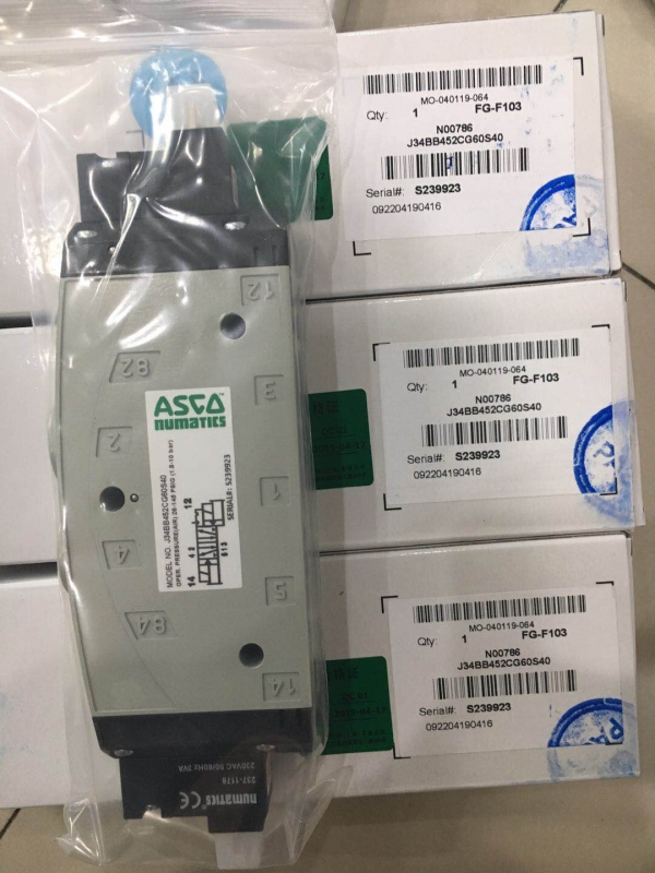 规格标准ASCO阿斯卡J34BB452CG60S40电磁阀