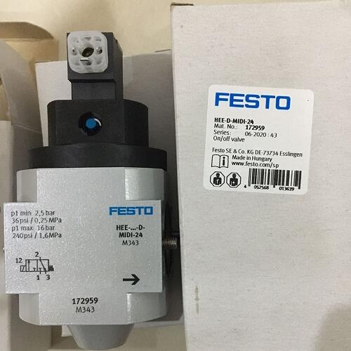 HEE-1/4-D-MINI-24费斯托开关阀应用参数