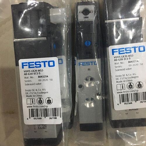 概述FESTO电磁阀VUVS-LT20-M52-MD-G18-F7