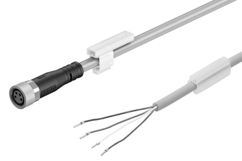 关于德国festo连接电缆的介质说明