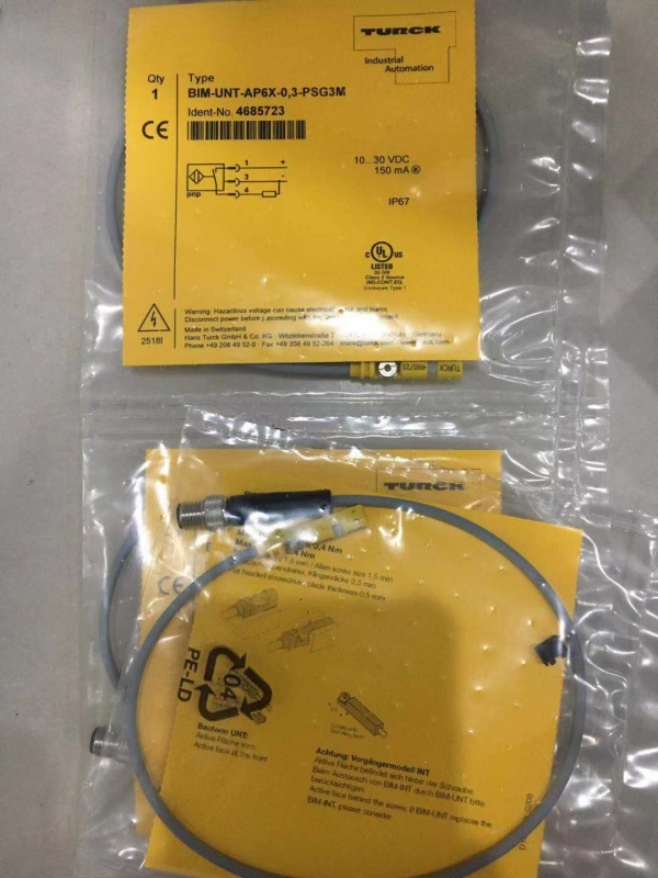 结构尺寸Bi20U-CK40-AP6X2-H1141图尔克传感器