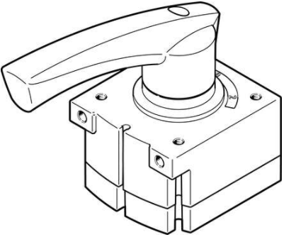 FESTO旋转式手柄阀VHER-H-B43C-B-G18主营品牌