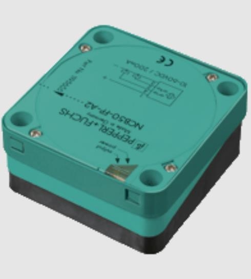 操作示范P+F电感式传感器NCB50-FP-A2-P1