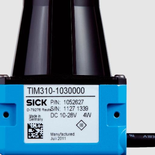 性能概览sick传感器TIM320-1031000
