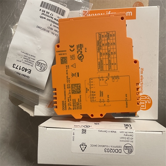 IFM易福门流量传感器SV7500简单资料