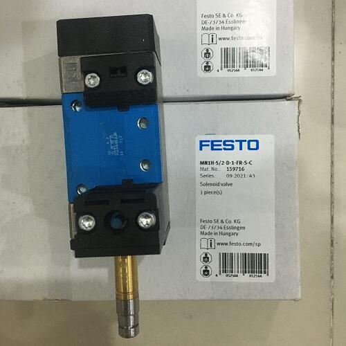 电磁阀FESTO结构简单MN1H-5/3G-D-1-C