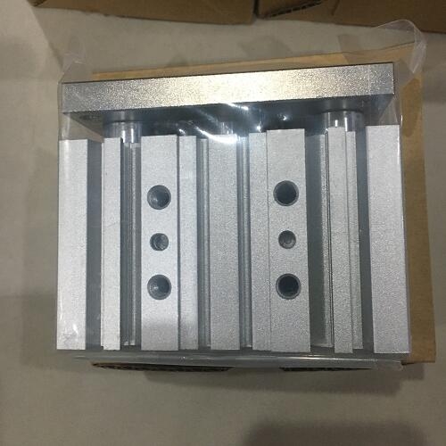 带导杆薄型气缸SMC效果图MGPM25-20Z