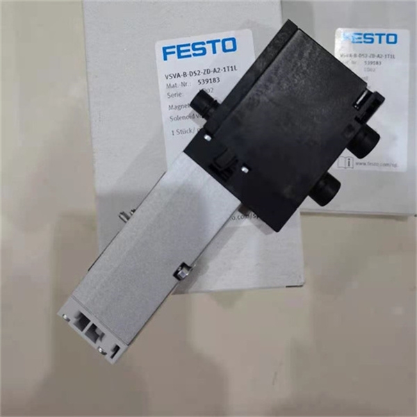 德国FESTO两位五通电磁阀 VUVG-L14-P53C-T-G18-1H2L-W1
