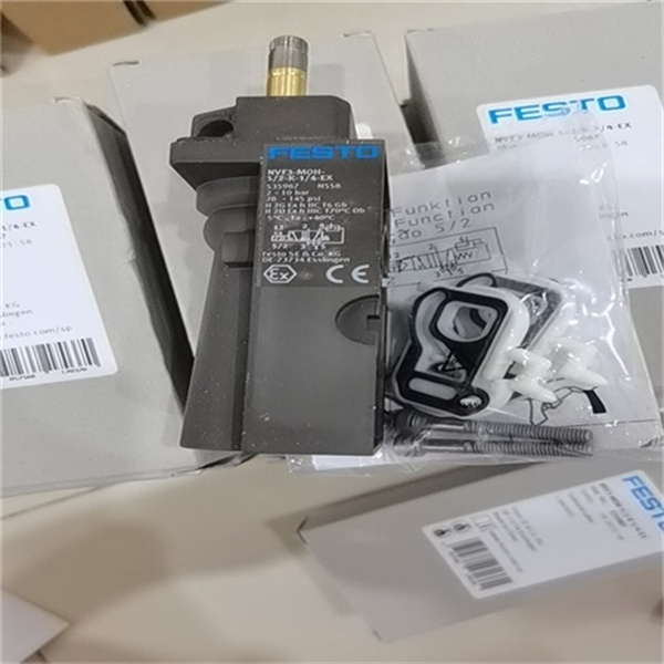 单稳态电磁阀FESTO两位三通NVF3-MOH-5/2-K-1/4-EX